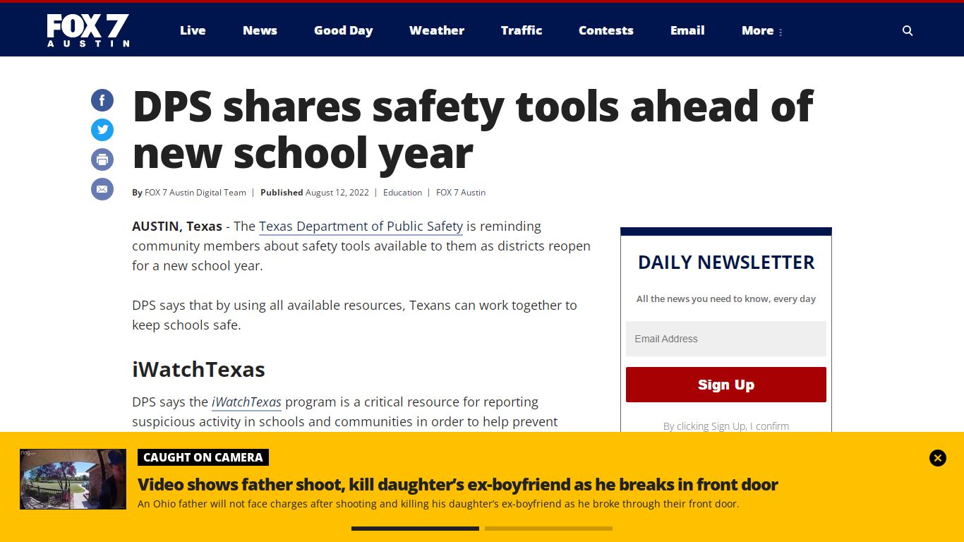 DPS shares safety tools ahead of new school year